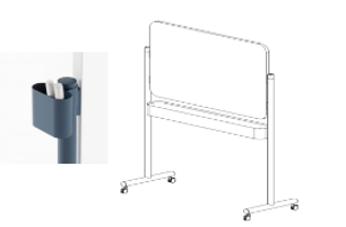 Jot Freestanding Mobile Whiteboard
