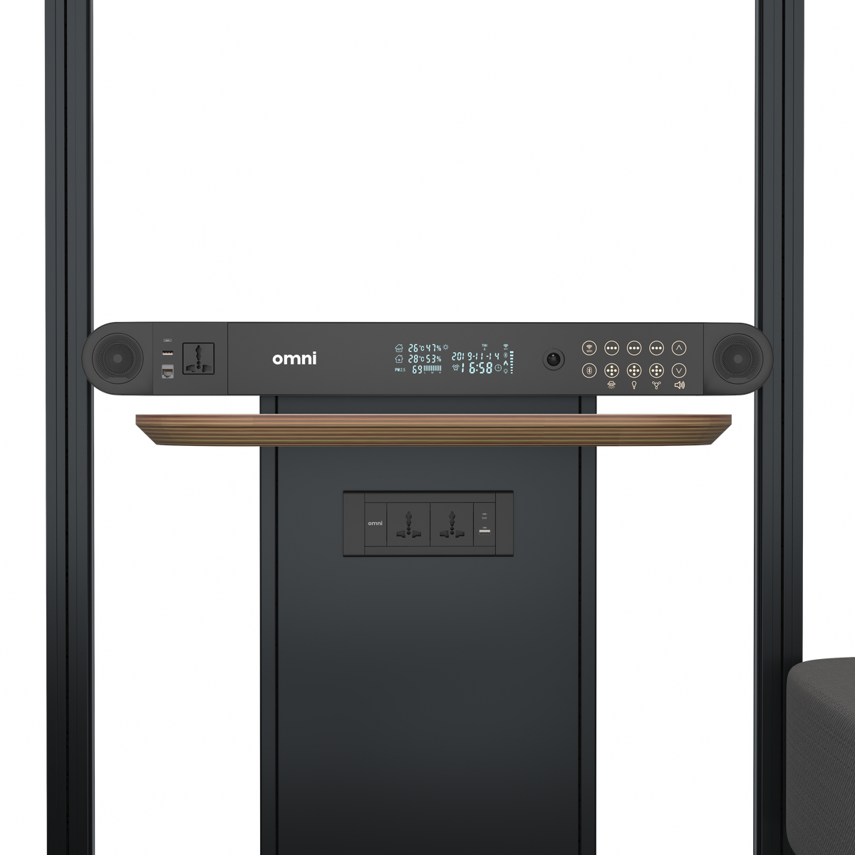 Proprietary control panel