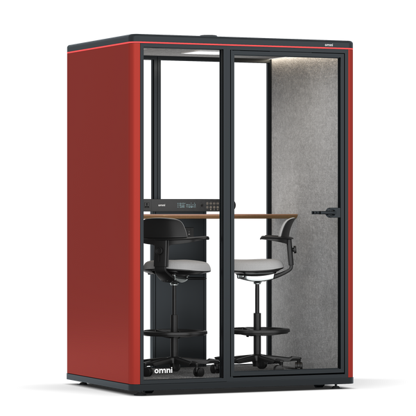 Omni Two - Workstation + 2 stools