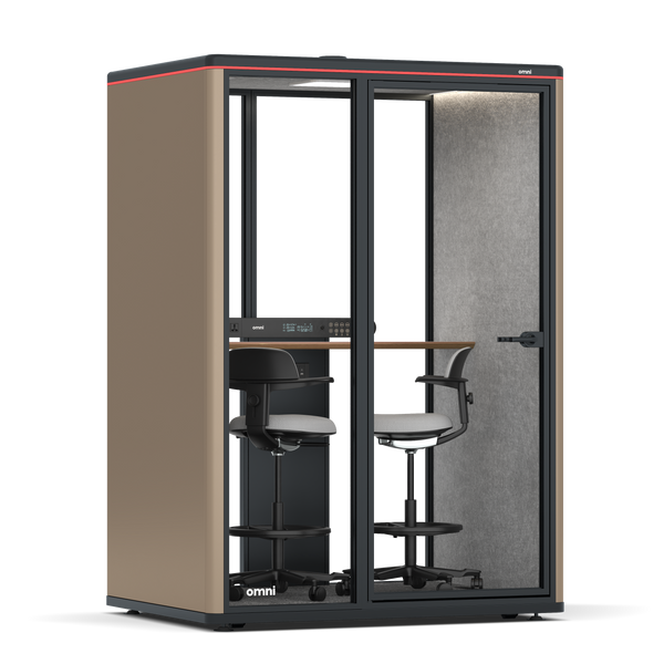 Omni Two - Workstation + 2 stools