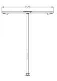 Dubbelzijdige bureaulamp
