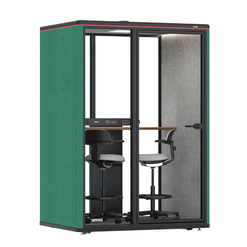 2 Person Office Booth